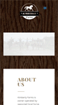 Mobile Screenshot of kimberlyfarms.org